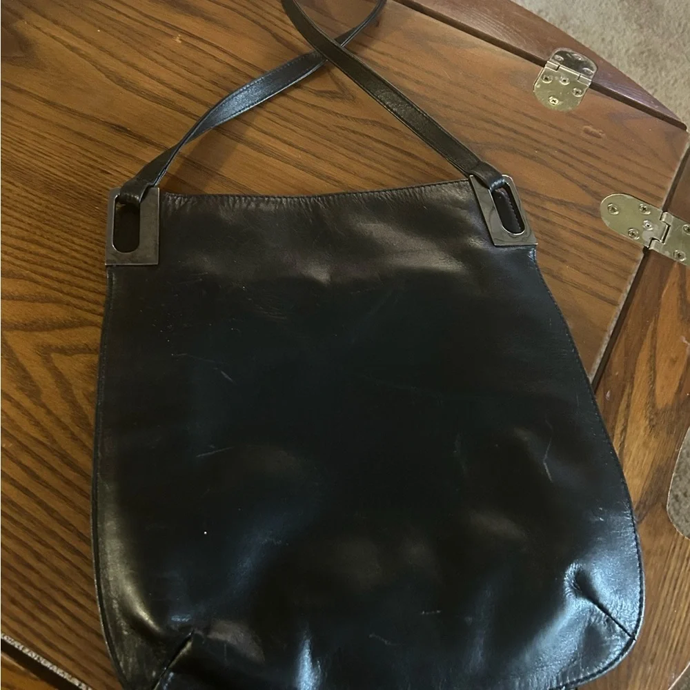 Bag Black Leather Men's Bag